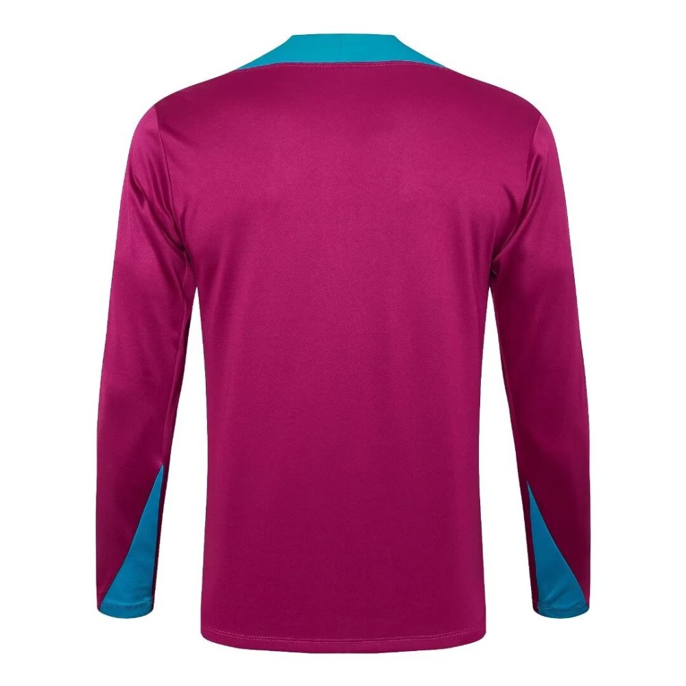 2024/2025 Paris Red Long Sleeve Jacket Kit