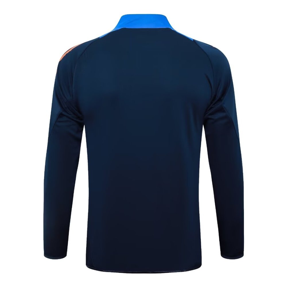 2024/2025 Juventus Dark Blue Long Sleeve Jacket Kit