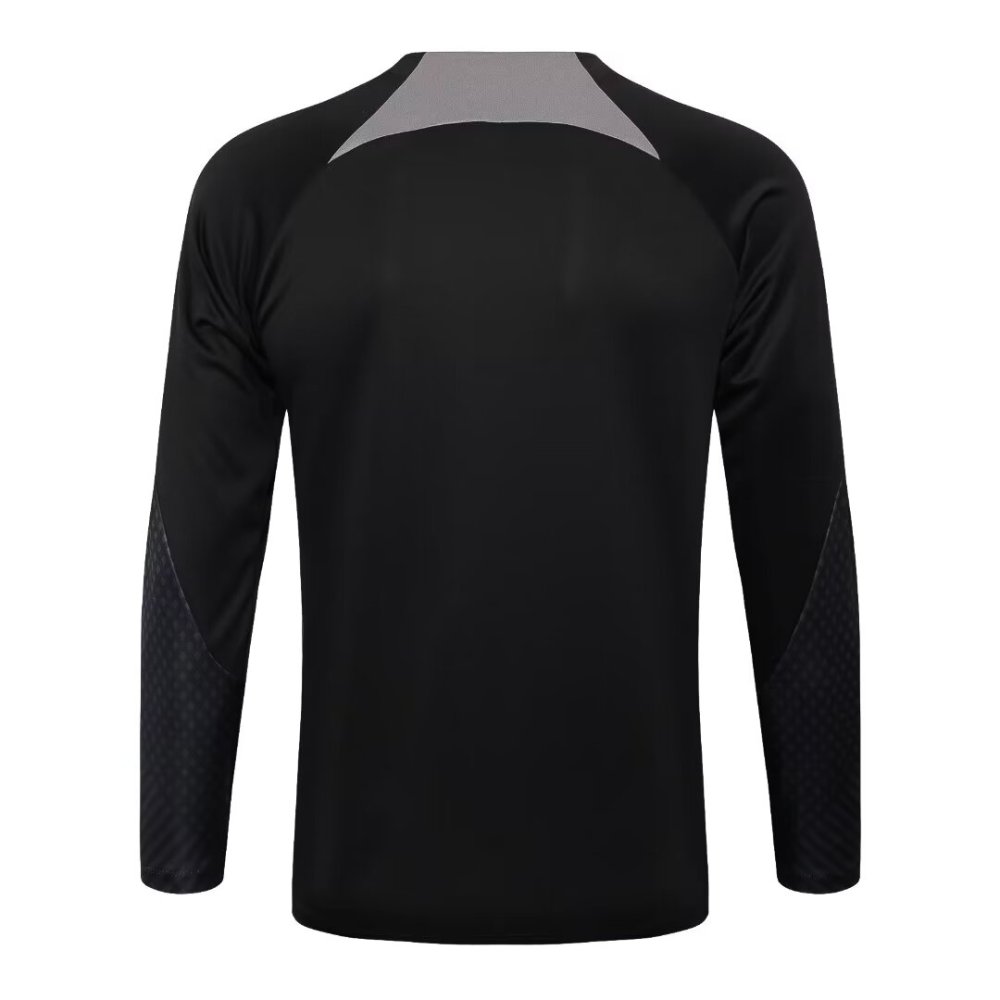 2024/2025 Corinthians Black Long Sleeve Training Suit kit