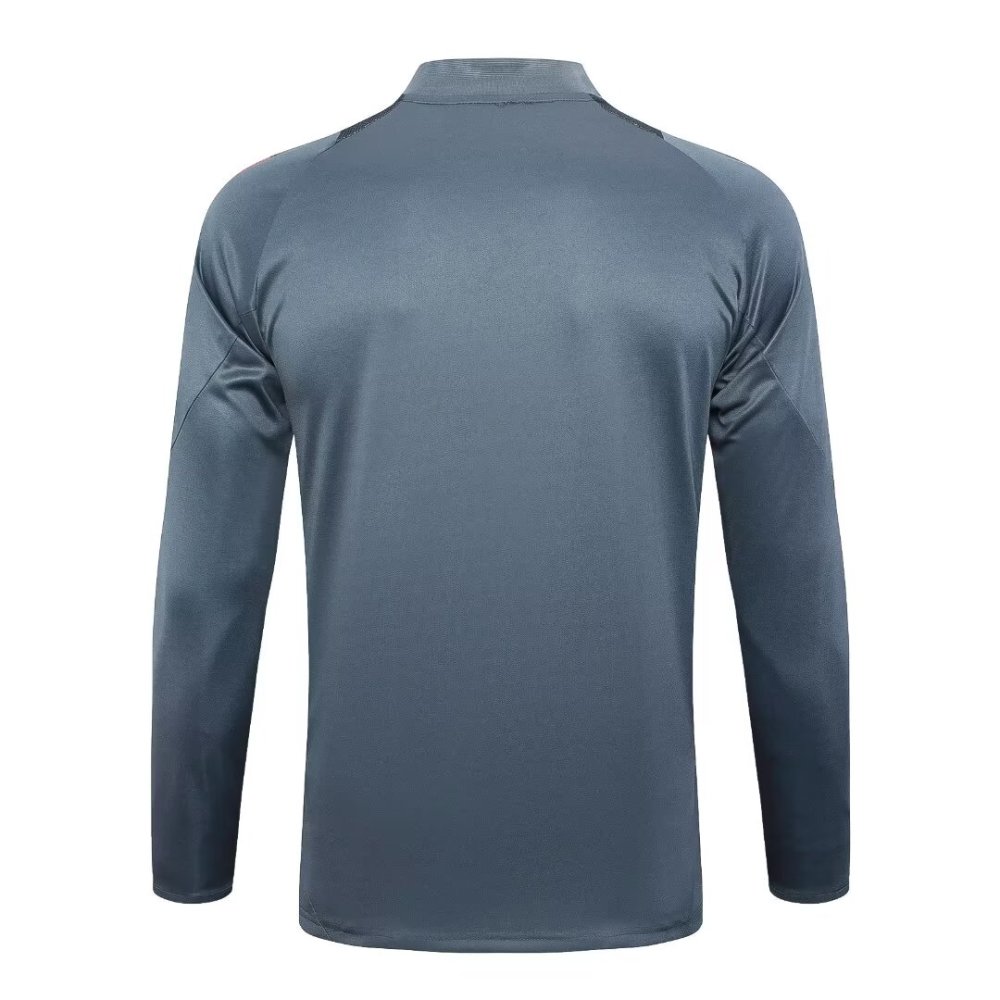 2024/2025 Germany Dark Grey Long Sleeve Training Suit kit