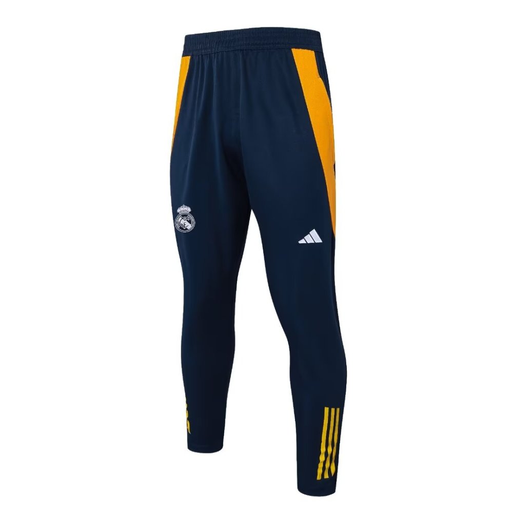 2024/2025 Real Madrid Black Yellow  Long Sleeve Jacket Kit
