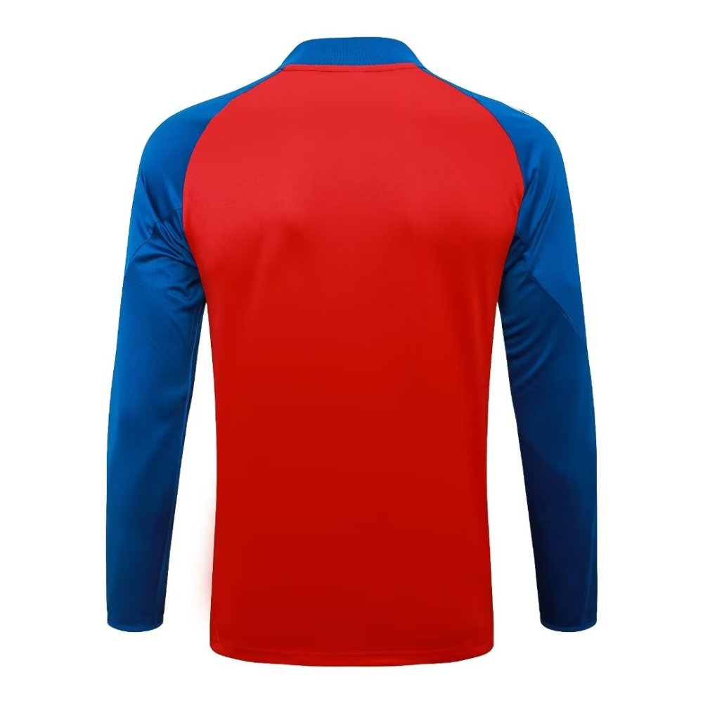2024/2025 Spain Red Long Sleeve Training Suit kit