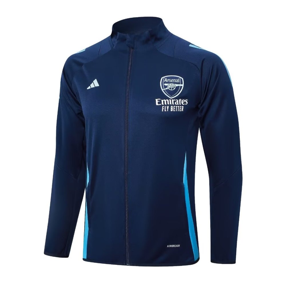 2024/2025 Arsenal Dark Blue Long Sleeve Jacket Kit