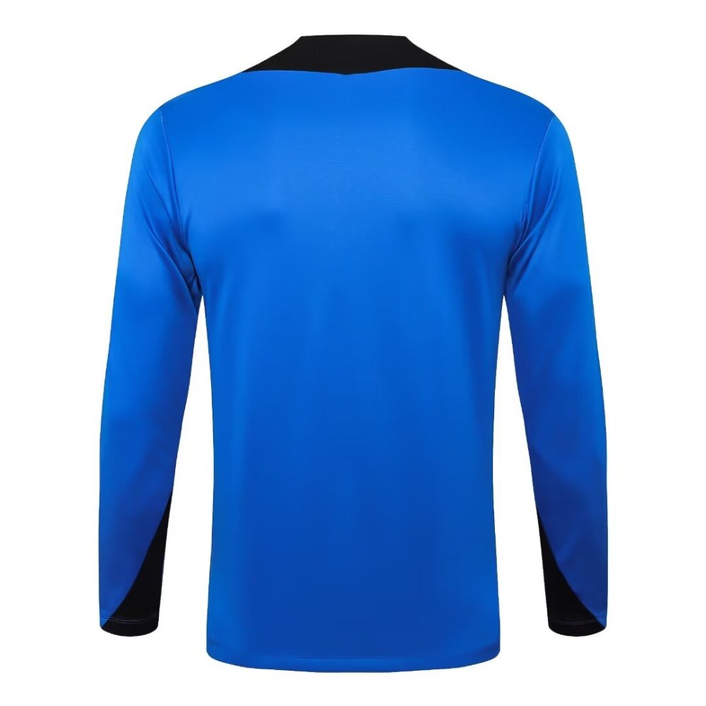 2024/2025 Barcelona Blue Long Sleeve Training Suit kit