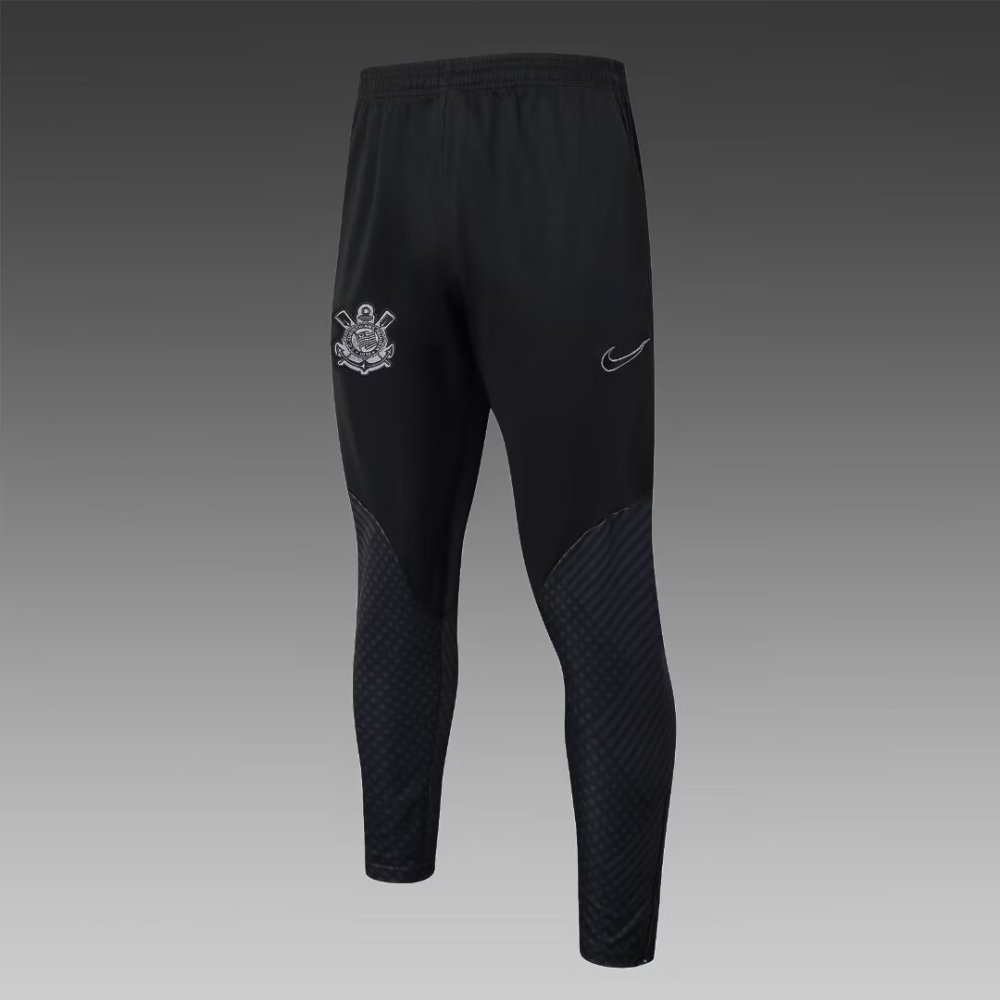 2024/2025 Corinthians Black Long Sleeve Training Suit kit