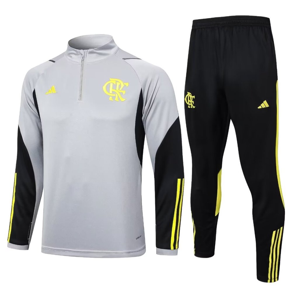 2024/2025 Flamenco Grey Long Sleeve Jacket Kit