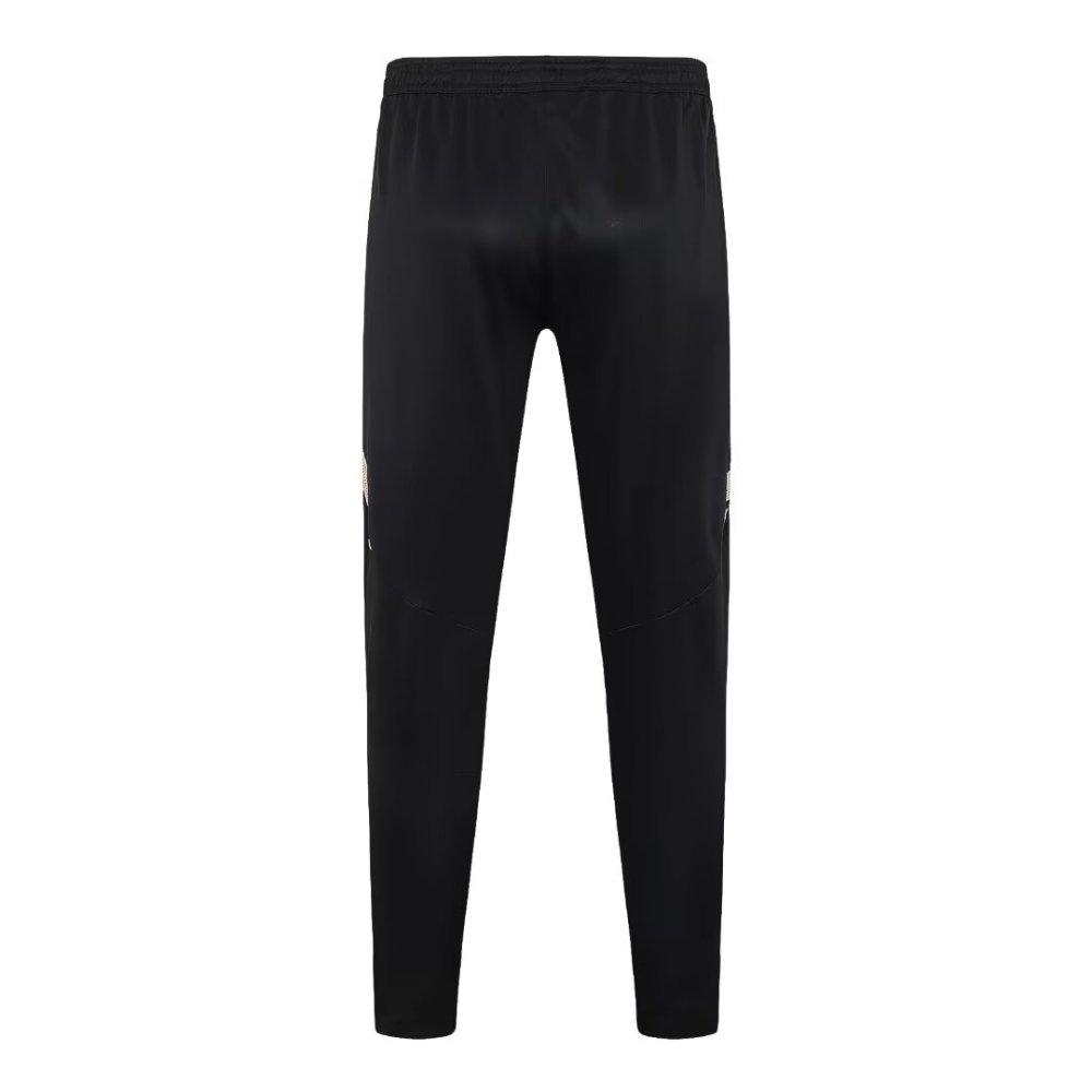 2024/2025 Real Madrid Black Long Sleeve Training Suit Kit