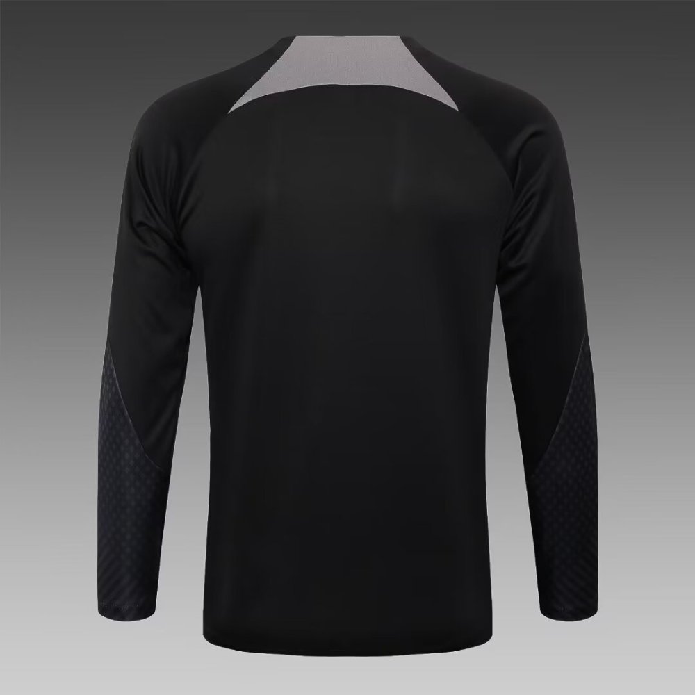 2024/2025 Corinthians Black Long Sleeve Training Suit kit