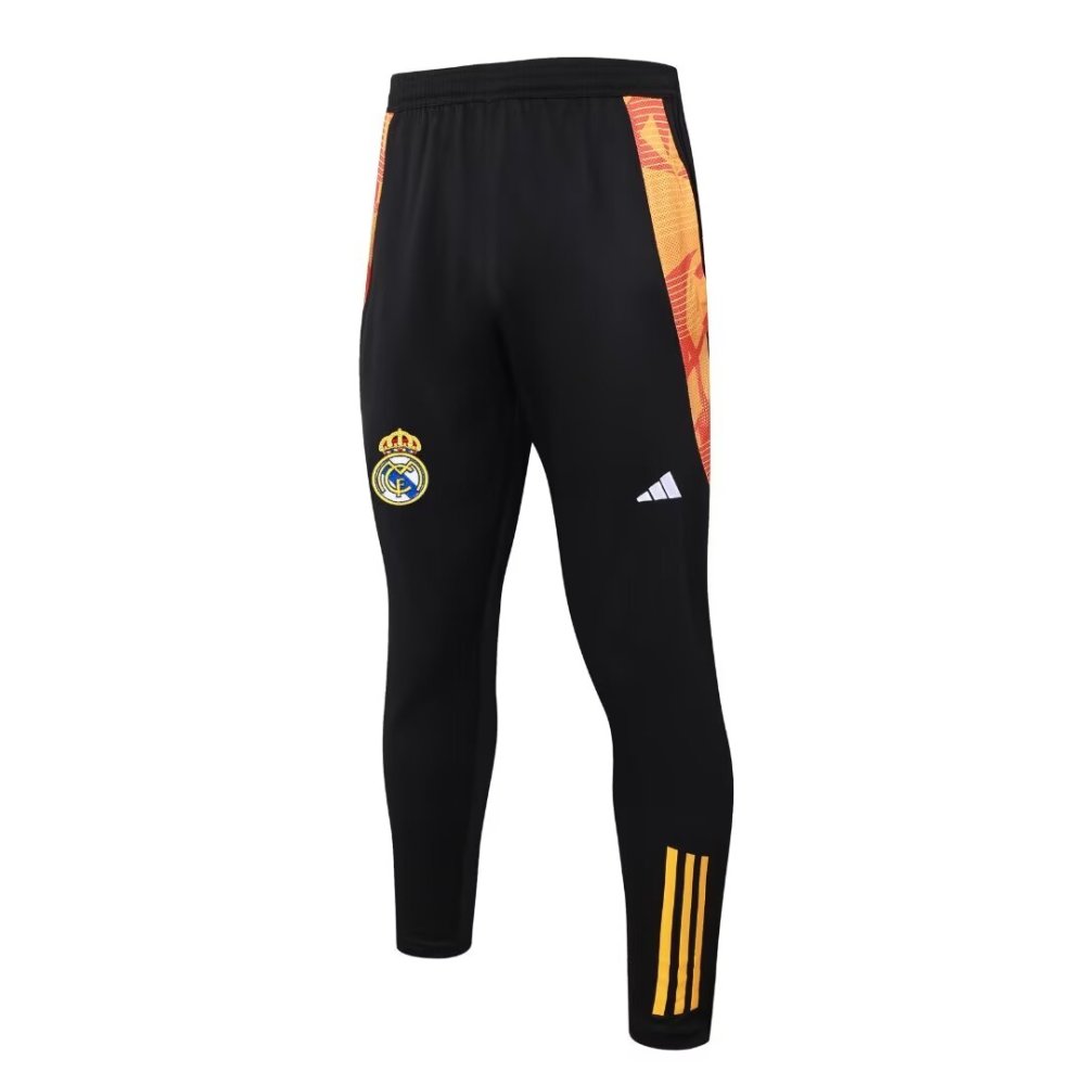 2024/2025 Real Madrid White Inkjet Long Sleeve Training Suit Kit