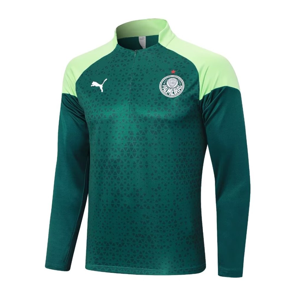 2024/2025 Palmeiras Dark Green Long Sleeve Training Suit kit
