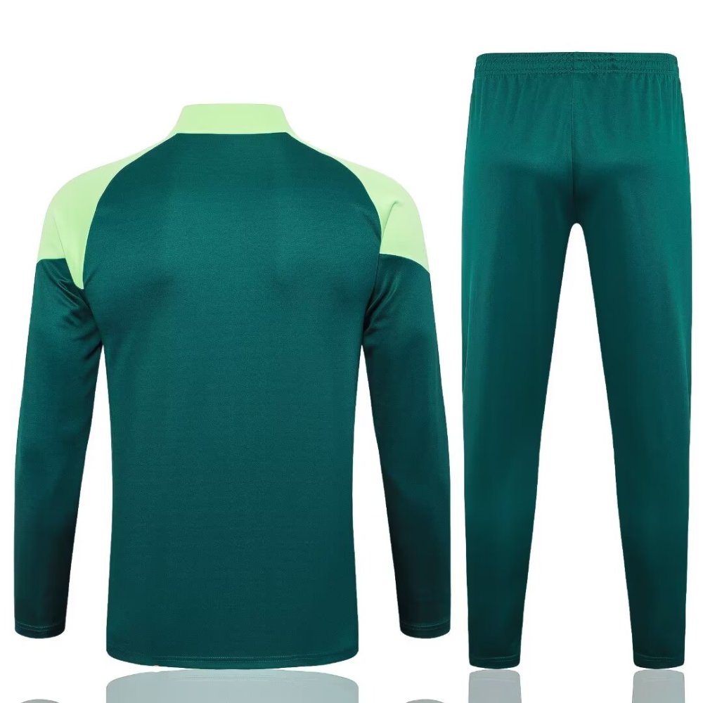 2024/2025 Palmeiras Dark Green Long Sleeve Training Suit kit