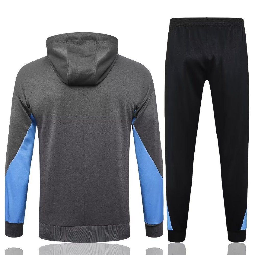 2024/2025 Tottenham Hotspur Dark Grey Hat Long Sleeve Jacket Kit