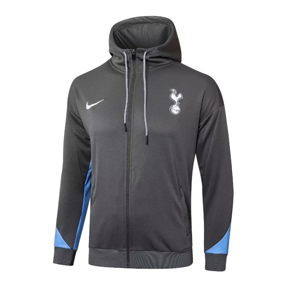 2024/2025 Tottenham Hotspur Dark Grey Hat Long Sleeve Jacket Kit
