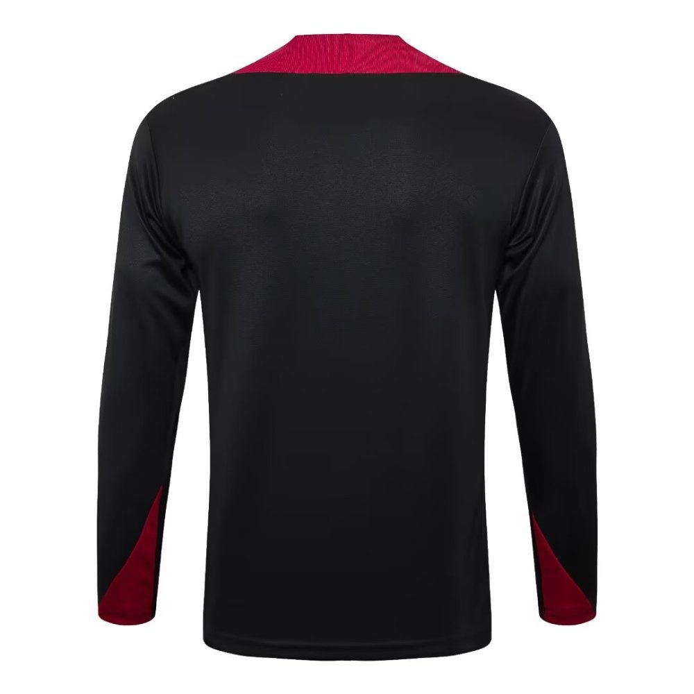 2024/2025 Paris Black Long Sleeve Training Suit kit