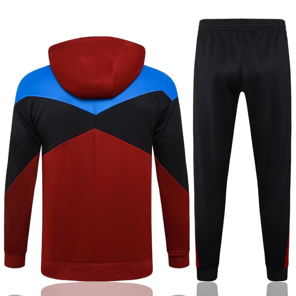 2024/2025 Barcelona Red Long Sleeve Jacket Kit
