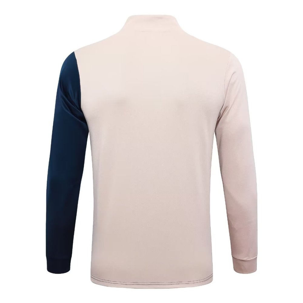 2024/2025 Sao Paulo Dark Blue Mud Yellow Long Sleeve Training Suit Kit