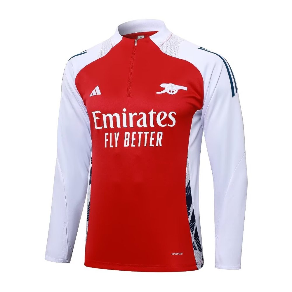 2024/2025 Arsenal Red Long Sleeve Training Suit kit