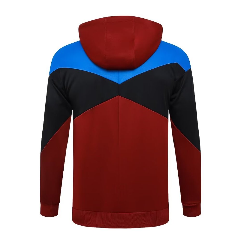 2024/2025 Barcelona Red Long Sleeve Jacket Kit
