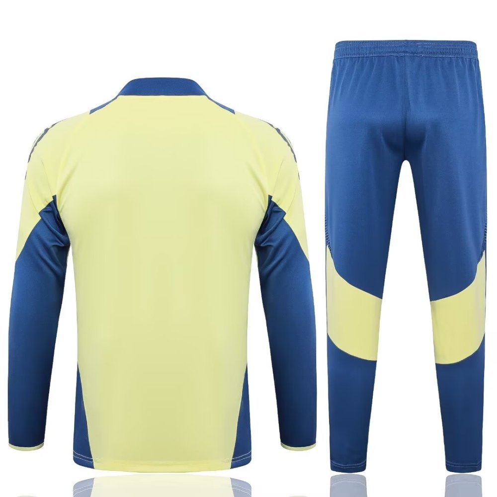 2024/2025 Ajax Light Yellow Long Sleeve Training Suit Kit