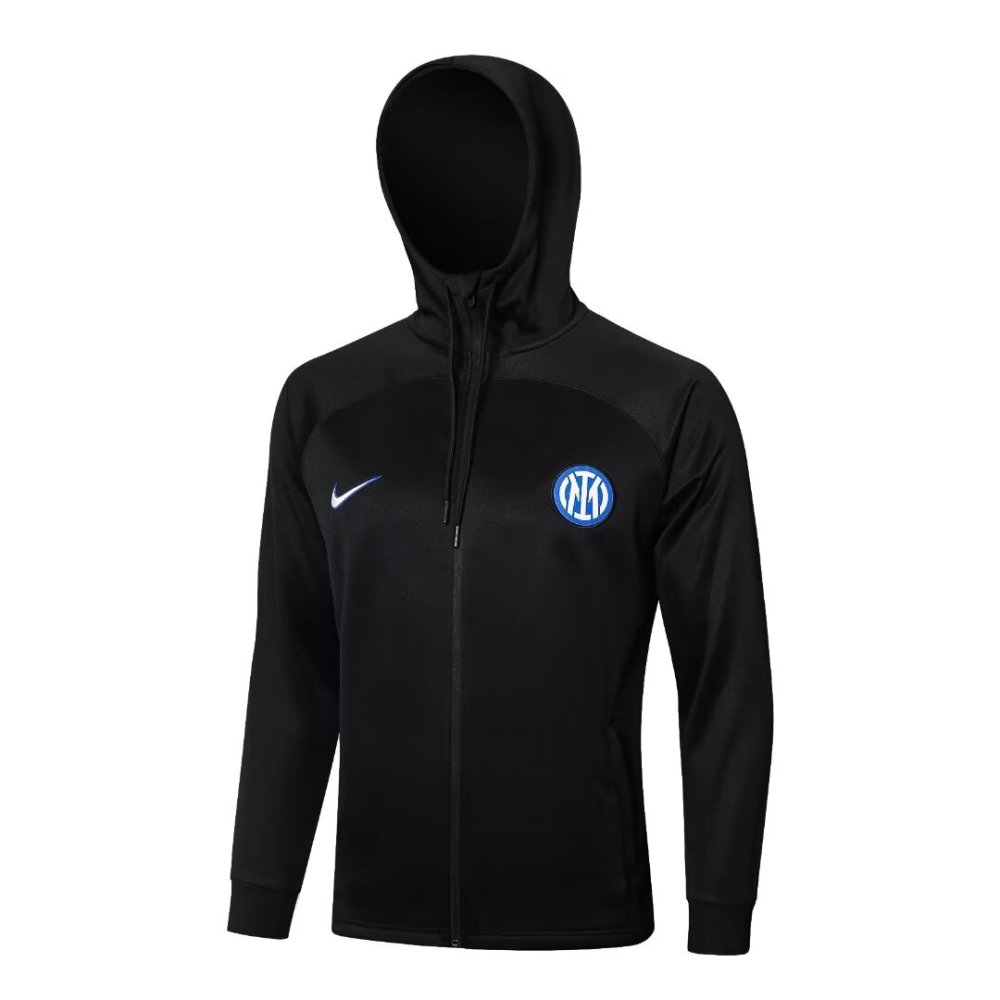 2024/2025 Inter Milan Black Hat Long Sleeve Jacket Kit