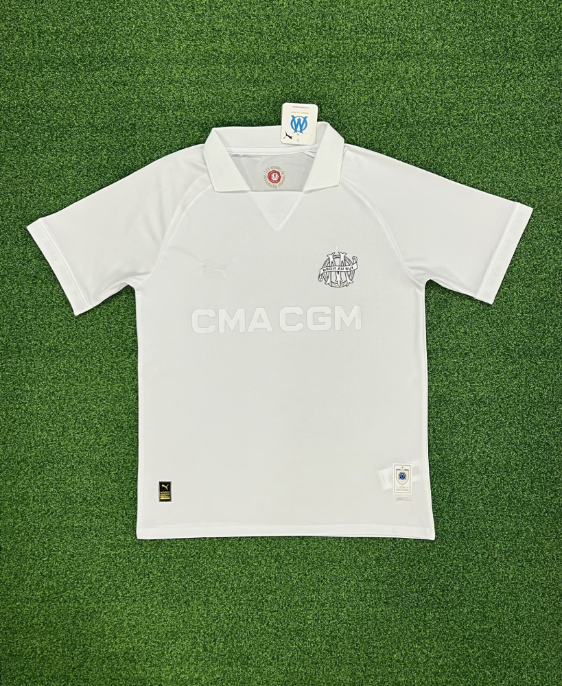 1:1 copy top quality （S-4XL）2024/2025 Marseille 125th Anniversary Special Edition football jersey