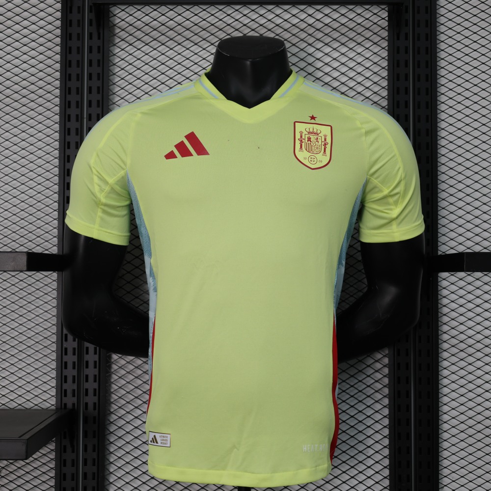 1:1 copy top quality 2024/2025 Spain away Player Edition national team Soccer Jersey