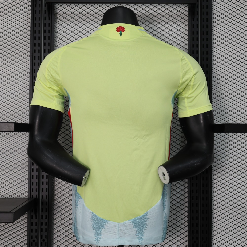 1:1 copy top quality 2024/2025 Spain away Player Edition national team Soccer Jersey