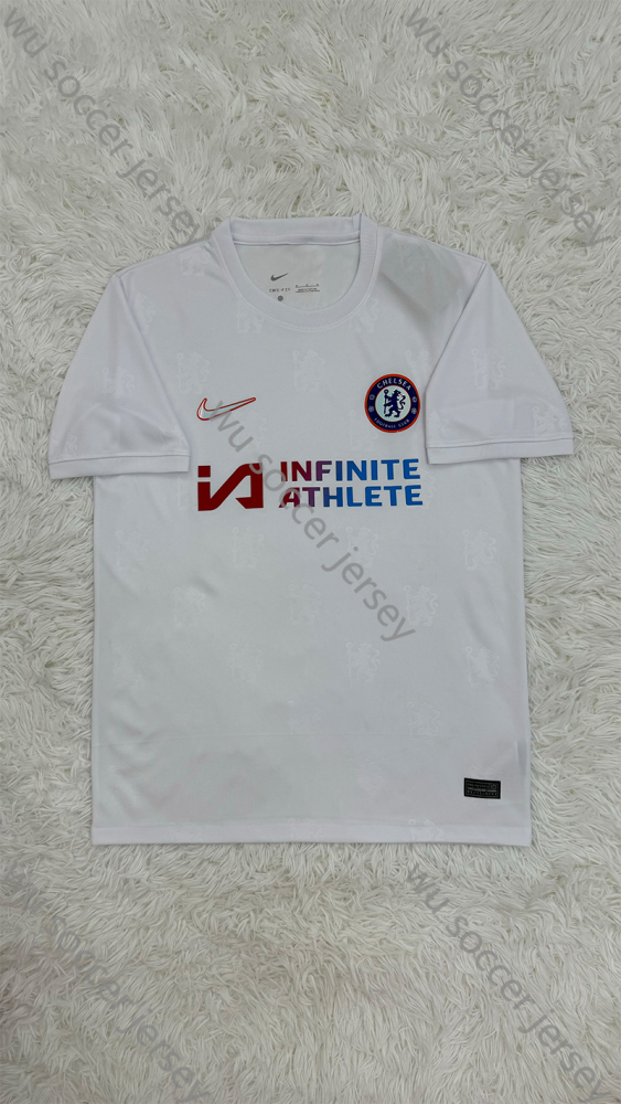 1:1 copy top quality（S-XXL）2024/2025 Chelsea White Special Edition football jersey