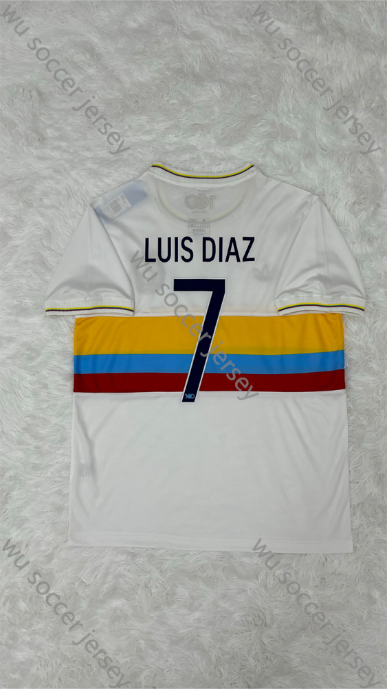 1:1 replica of top quality（S-4XL）2024/2025 Colombia 100th Anniversary Edition Special Edition Fan Edition Football Jersey