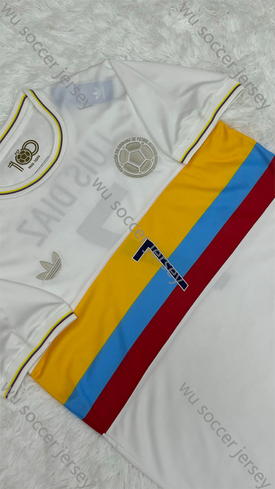 1:1 replica of top quality（S-4XL）2024/2025 Colombia 100th Anniversary Edition Special Edition Fan Edition Football Jersey