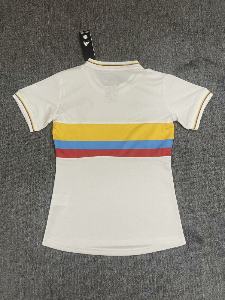 1:1 replica of top quality（S-4XL）2024/2025 Colombia 100th Anniversary Edition Women Fan Edition Football Jersey