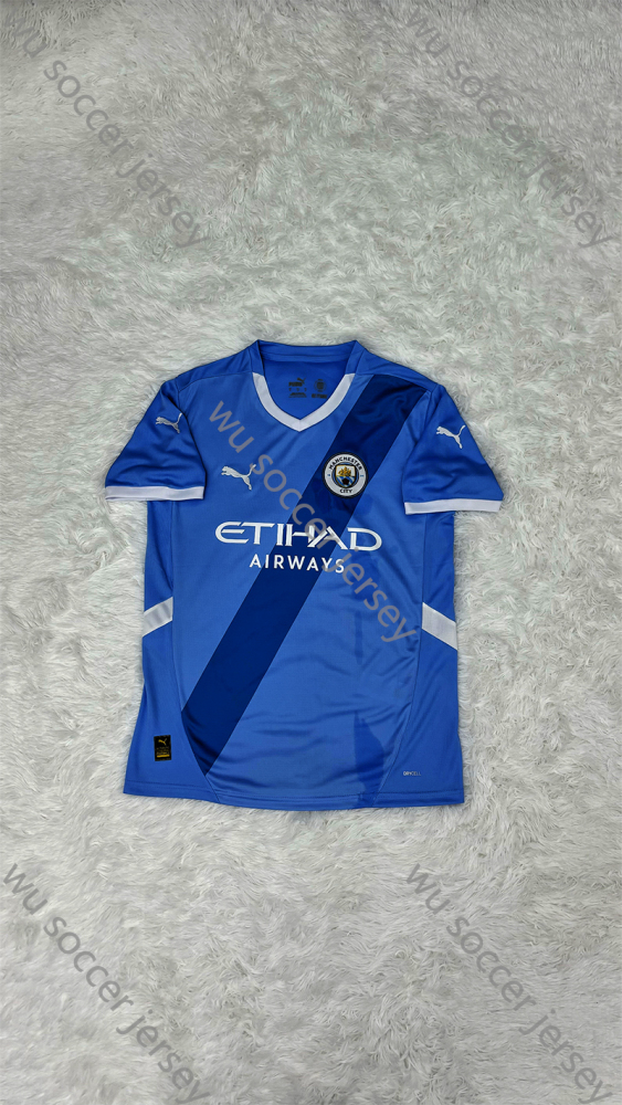 1:1 copy top quality （S-2XL）2025/2026 Manchester City Home Football Jersey