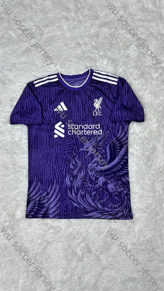 1:1 copy top quality （S-XXL）2024/2025 Liverpool Purple Special Edition Player Edition Football Jersey
