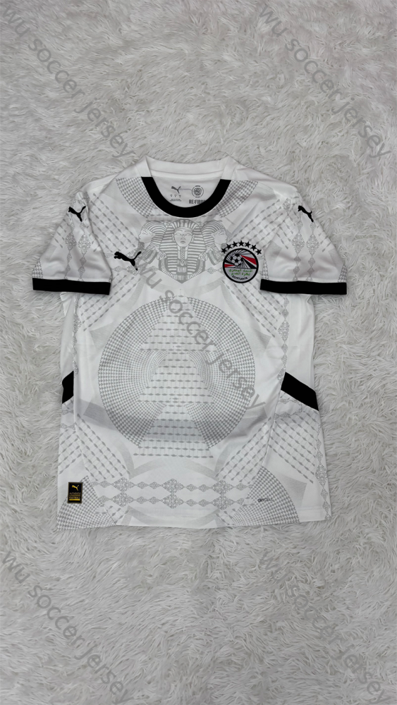 1:1 copy top quality 2024/2025 Egypt Away Football Jersey