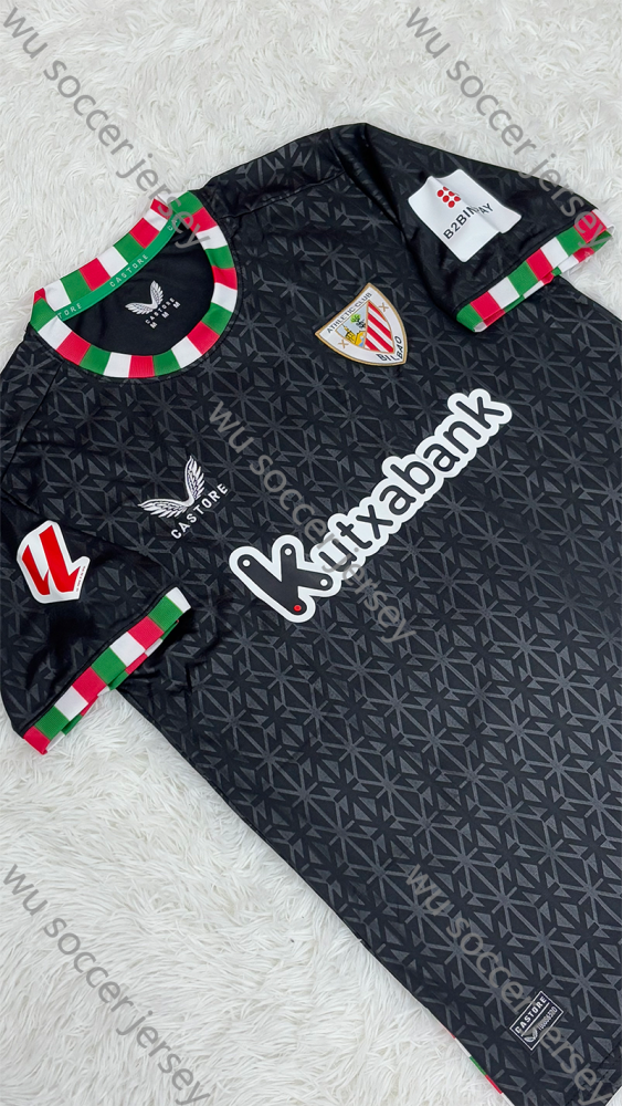 1:1 copy top quality （S-4XL） 2024/2025 Athletic Bilbao fourth away game football jersey