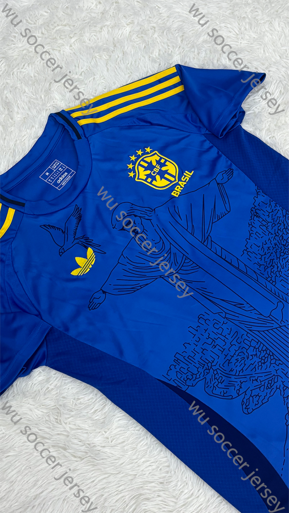 1:1 copy top quality 2025/2026 Brazil Tiger Head Special Edition Player Edition Football Jersey