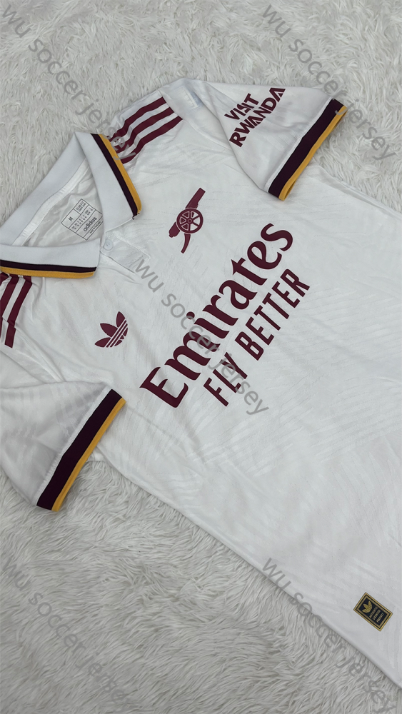 1:1 copy top quality （S-2XL）2024/2025 Arsenal  White Football Jersey