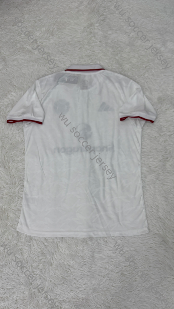 1:1 copy top quality 2025/2026 Manchester United White Football Jersey