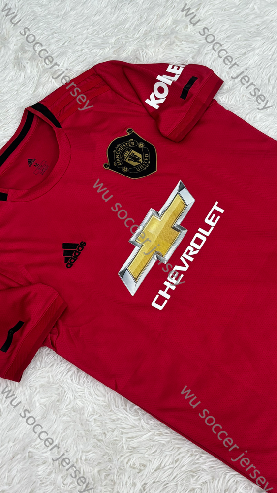 1:1 copy top quality 1920 Manchester United Retro Home Soccer Jersey