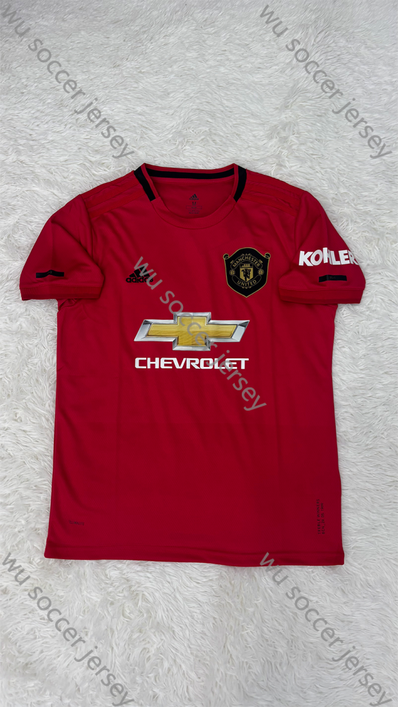 1:1 copy top quality 1920 Manchester United Retro Home Soccer Jersey