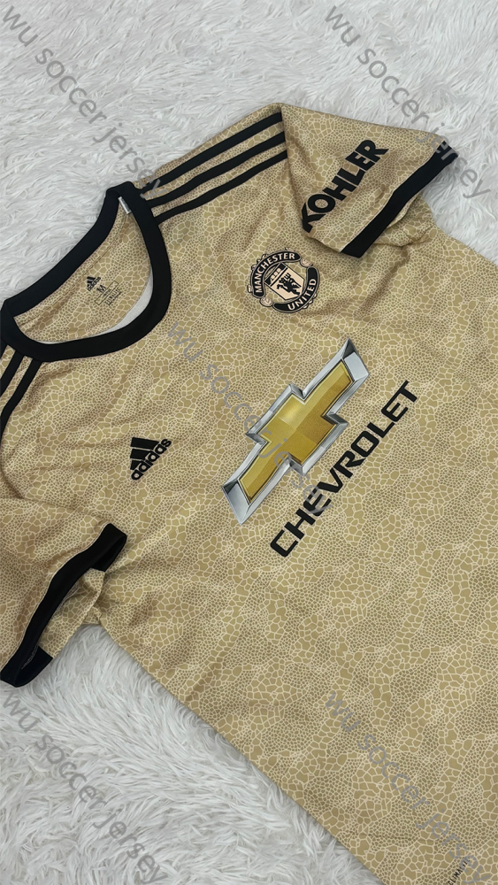 1:1 copy top quality 1920 Manchester United Retro Away Soccer Jersey