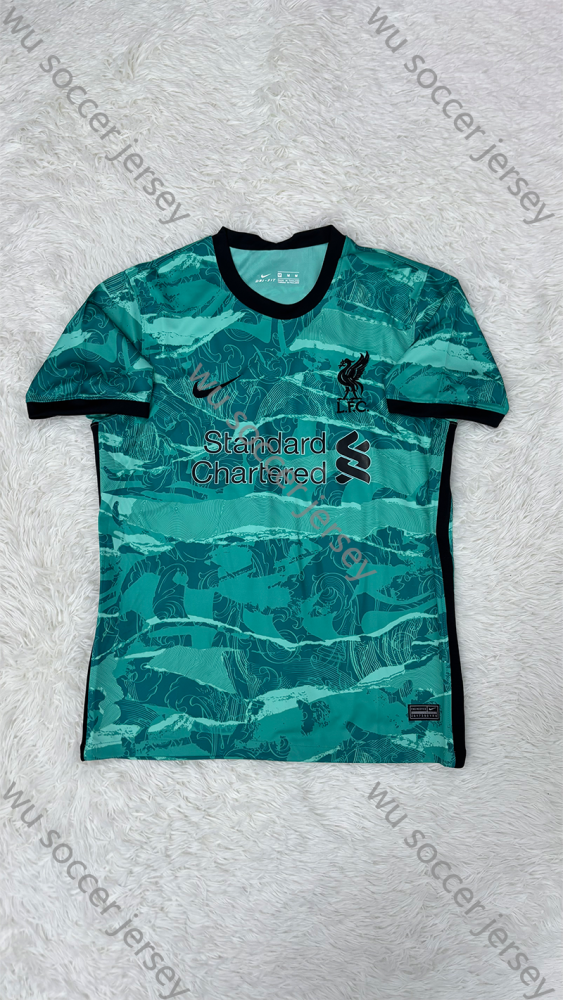 1:1 copy top quality （S-XXL）2021/2022 Liverpool Away Football Jersey