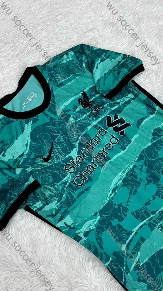 1:1 copy top quality （S-XXL）2021/2022 Liverpool Away Football Jersey