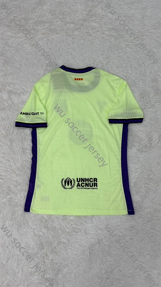 1:1 copy top quality 2025/2026 Barcelona 2nd Away Player Edition Football Jersey