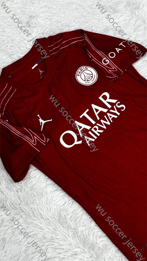 1:1 copy top quality 2025/2026 PSG 4th Away Player Edition Football Jersey