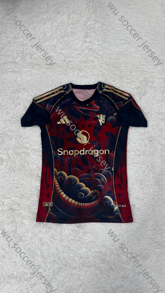 1:1 copy top quality 2025/2026 Manchester United Player Edition Football Jersey