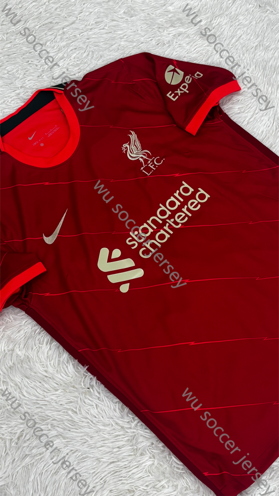 1:1 copy top quality (S-XXL) 2021/2022 Liverpool Home Fan Edition Football Jersey
