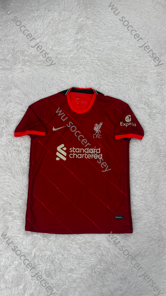 1:1 copy top quality (S-XXL) 2021/2022 Liverpool Home Fan Edition Football Jersey