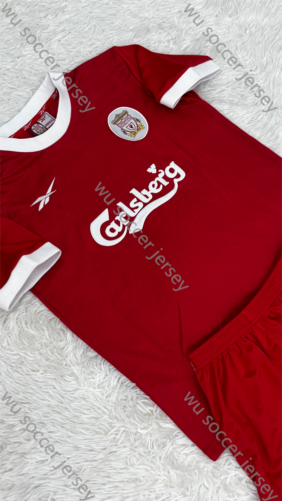 1:1 copy top quality 1998/1999 Liverpool home kids football jersey