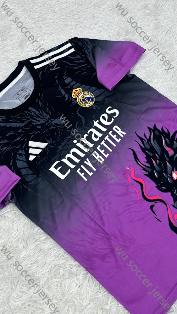 1:1 copy top quality 2025/2026 Real Madrid  Fan Edition Football Jersey